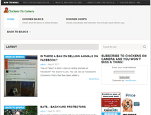 Tablet Screenshot of chickensoncamera.com